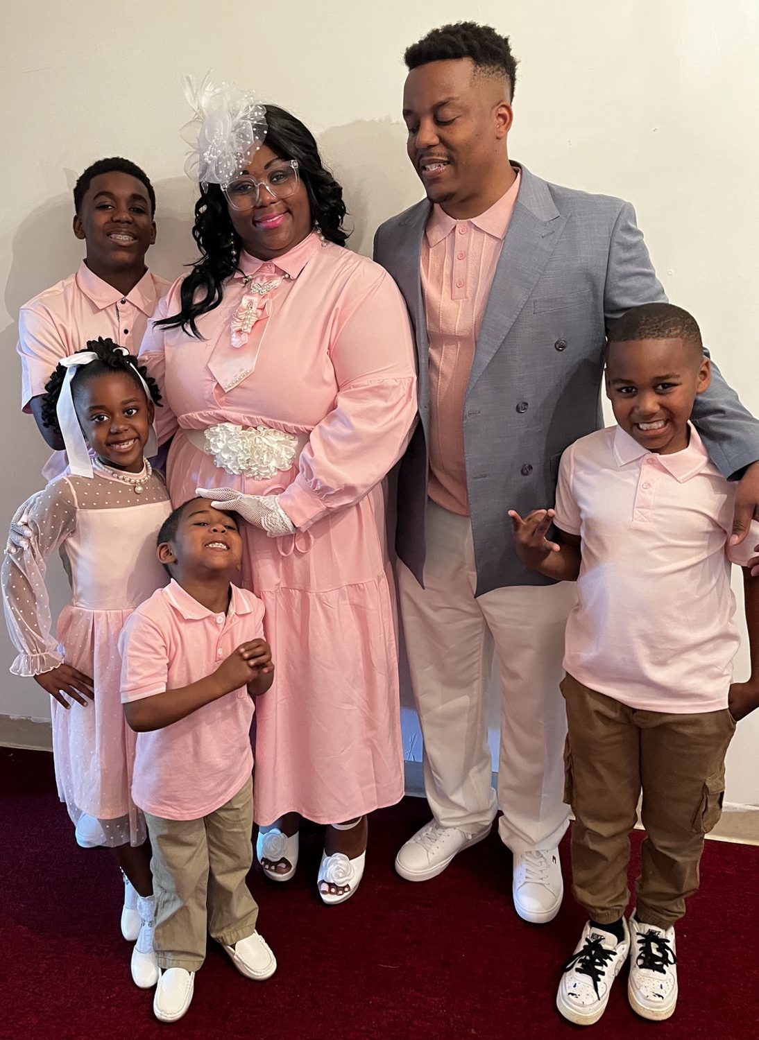 Pastor Ballenger and First Lady Kimberly Ballenger with their family